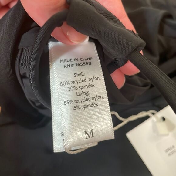 Andie The Jetties One Piece Swimsuit Black size M NWT - Picture 7 of 8